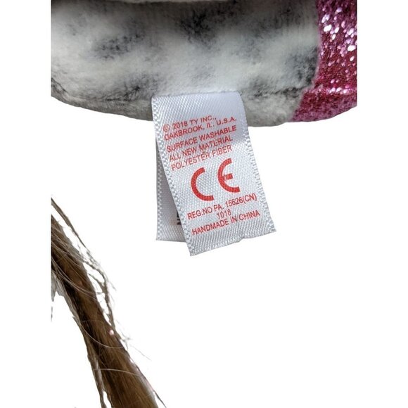 Ty Beanie Boo My Little Pony Cinnamon Plush Stuffed Animal 2018 8.5" - Picture 8 of 8